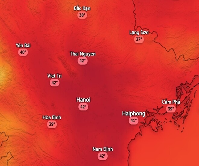 Tin tức 24h: Thời tiết Hà Nội tăng oi nóng trước khi thay đổi, dự báo sẽ mưa từ tối mai - 1