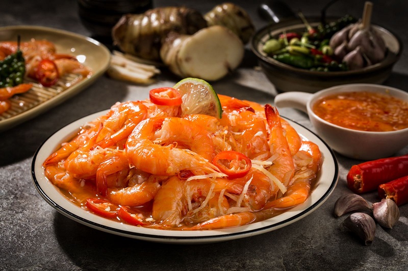 Mắm tôm chua trong menu ẩm thực cung đình