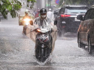 Điểm danh những nơi mưa lớn từ đêm nay trong đợt mưa mới ở miền Bắc