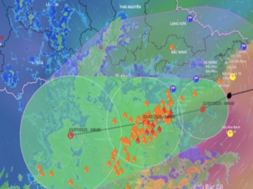 Bão số 3 Wipha đổ bộ vào Hưng Yên - Ninh Bình