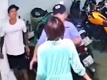 Cô gái Hà Nội phản đòn, khống chế nam thanh niên xăm trổ ở hầm giữ xe