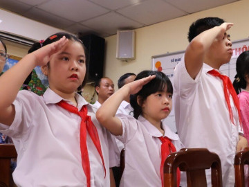 VIDEO: Xúc động lễ khai giảng năm học mới ở ngôi trường đặc biệt