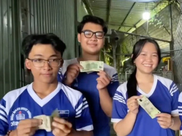 Từ 100K dịp 2/9, nhóm học sinh THPT Lưu Hữu Phước đã làm một điều đầy ý nghĩa