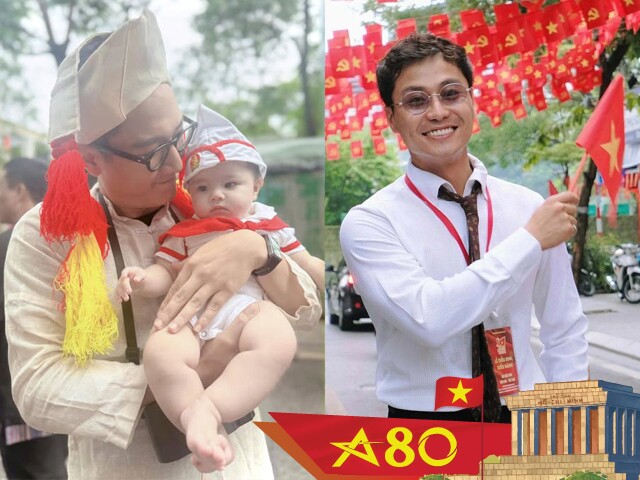 Giải trí - 2 nam thần VTV nổi bật tham gia nhiệm vụ A80: Người khoe con bụ bẫm, người được fan nữ vây quanh xin chụp hình