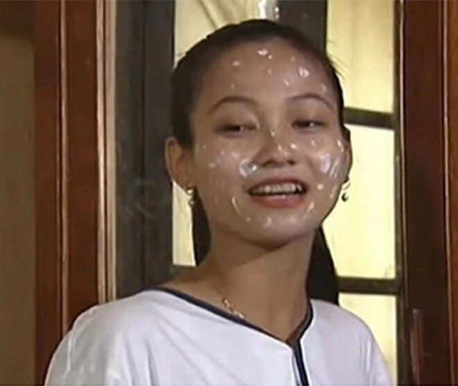 Thu Hường trong vai Thư đanh đá phim Của Để Dành.