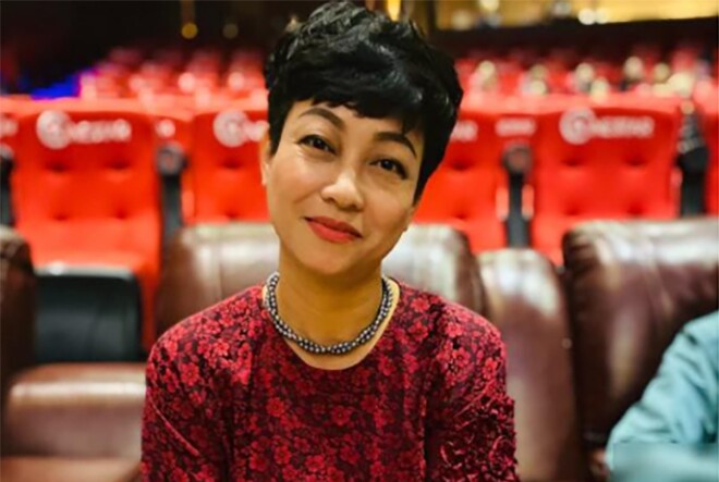 Tới năm 2023, Thu Hường mới trở lại đóng vai nhỏ trong phim điện ảnh Hồng Hà Nữ Sĩ.