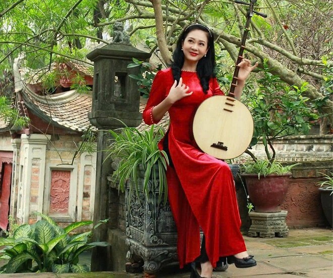 Nghệ sĩ An Chinh nổi tiếng trong làng chèo.