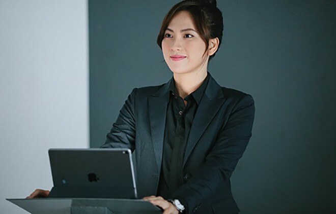 Phương Anh Đào trong vai nữ chính phim Chàng Vợ Của Anh.