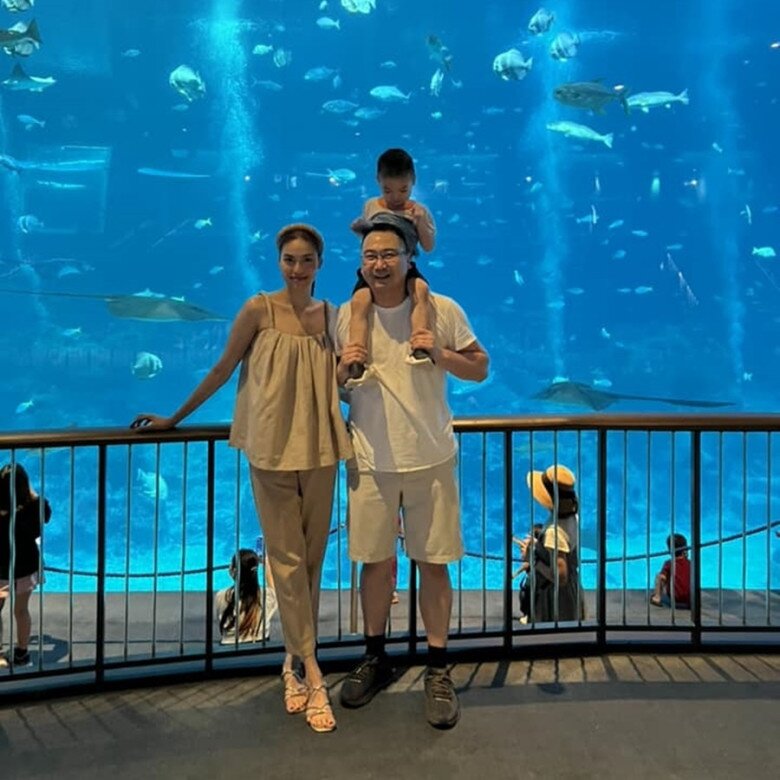 Cuộc sống viên mãn của Lan Khuê khiến nhiều người ngưỡng mộ.
