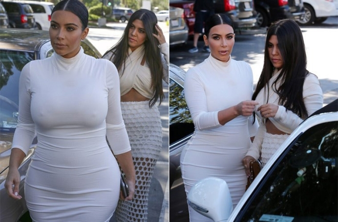 Kim Kardashian bị chứng nhau cài răng lược khi mang thai.