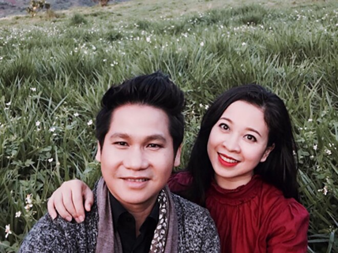 Hôn nhân viên mãn của Trọng Tấn và cô em khóa dưới cùng trường.