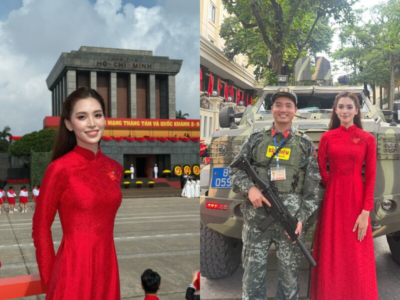 Trần Tiểu Vy là một trong những Hoa hậu Việt Nam vinh dự được tham gia diễu hành ở Lễ kỷ niệm 80 năm Cách mạng tháng Tám và Quốc khánh 2/9 (nhiệm vụ A80). Người đẹp góp mặt trong đội hình Khối Văn hóa - Thể thao.