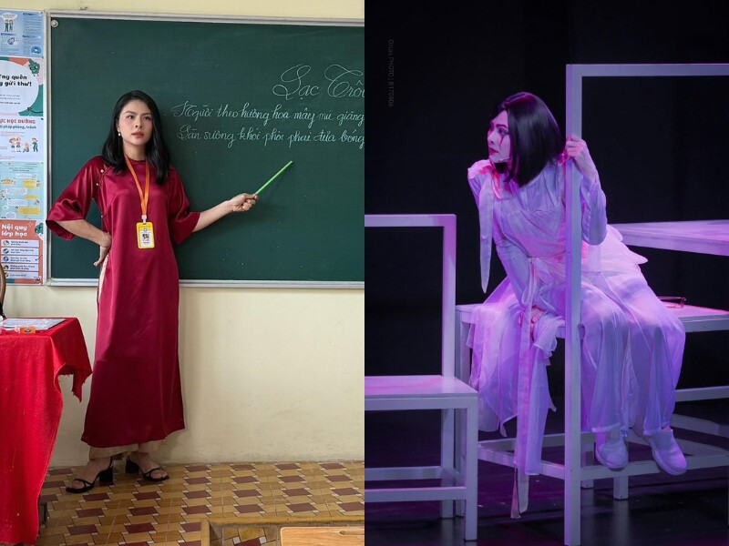 Khi lấy lại sắc vóc sau sinh, Vân Trang  hoạt động nghệ thuật năng nổ trở lại. Nữ diễn viên phủ sóng ở các dự án phim, sân khấu kịch.