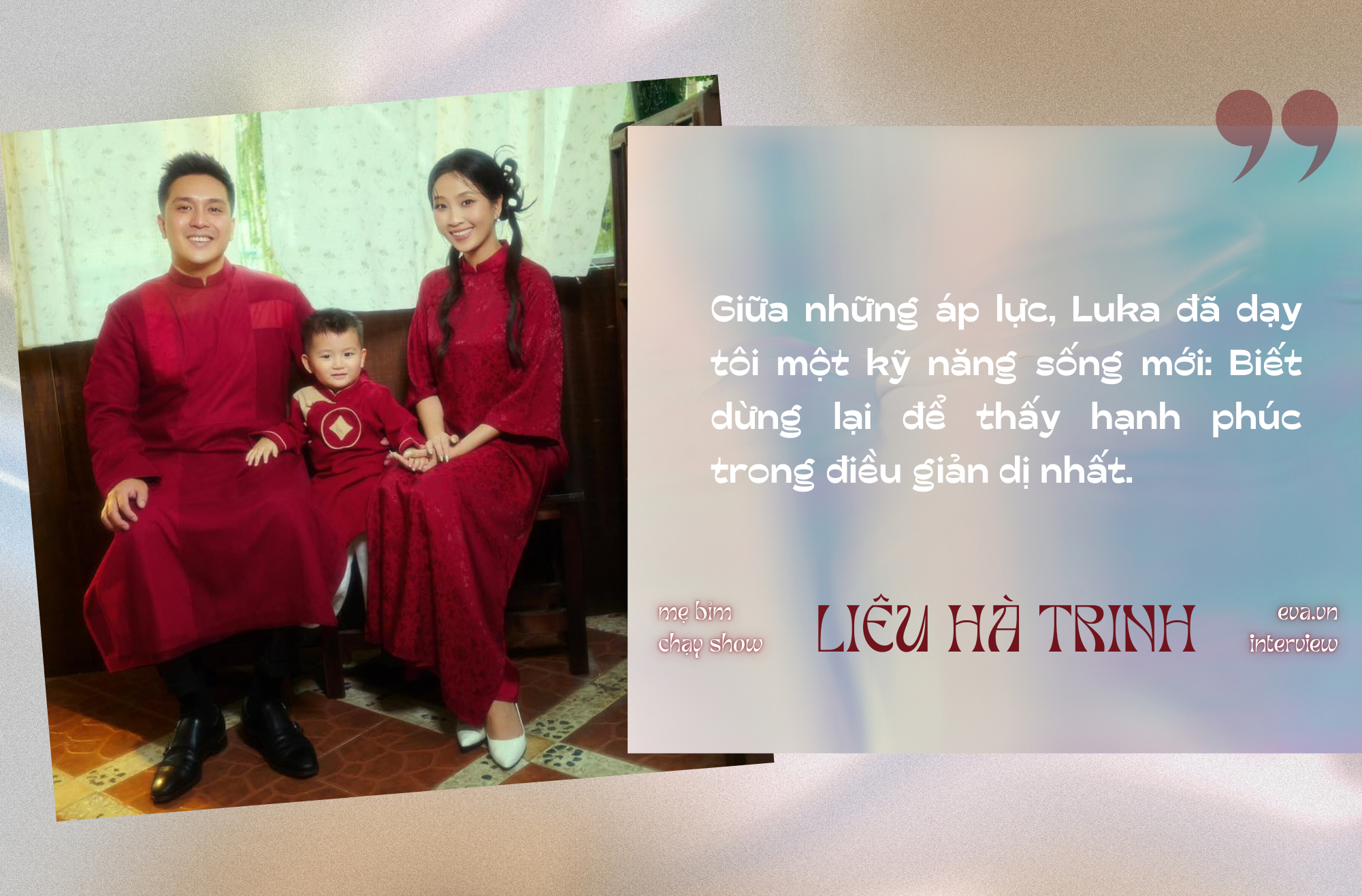 MC Liêu Hà Trinh: amp;#34;Có lúc tôi lo lắng đến mất ngủ, tìm đủ cách để amp;#39;đẩy nhanhamp;#39; sự phát triển của conamp;#34; - 2