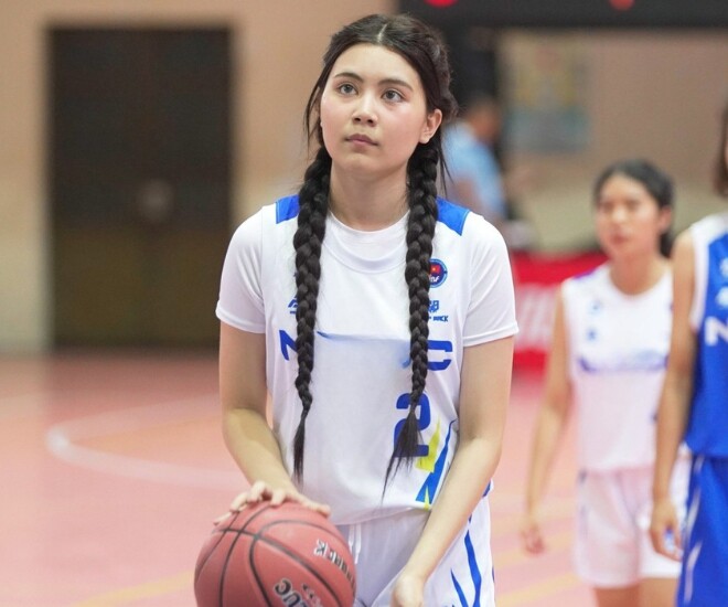 Ái nữ nhà MC Quyền Linh rất giỏi thể thao.