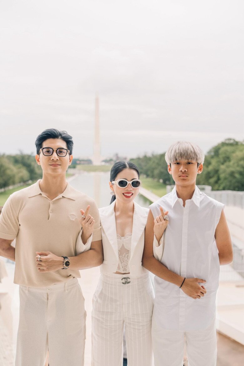 Con trai riêng của Lệ Quyên ủng hộ chuyện tình cảm của mẹ và Lâm Bảo Châu.