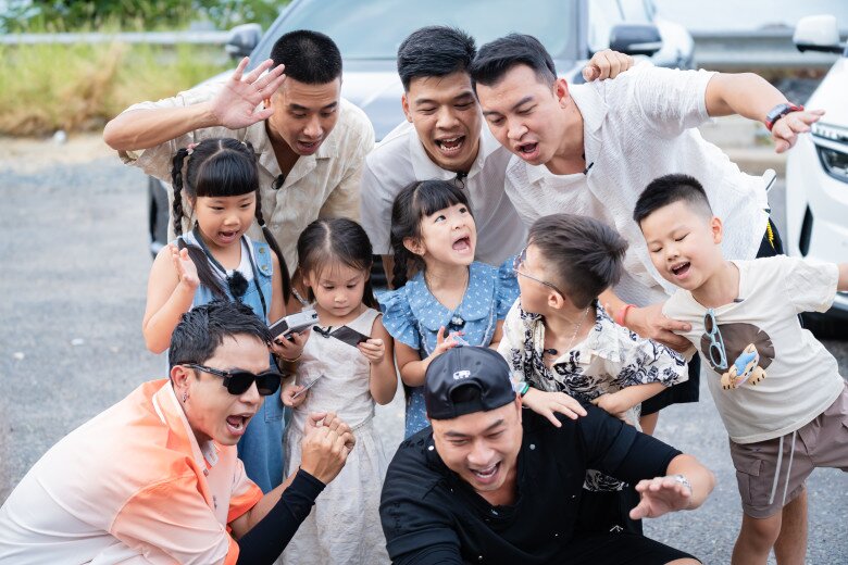 Dàn cast nhí được khán giả yêu mến bởi khoảnh khắc hồn nhiên, đáng yêu.