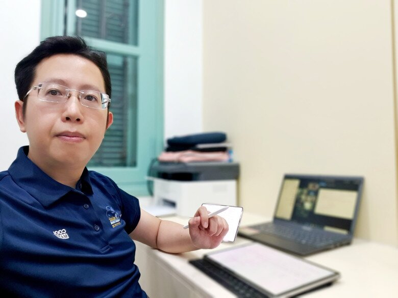 Btv vtv có bố là giáo sư toán học khoe gia đình đủ nếp tẻ 2 con gương mặt xán lạn hưởng gen bố mẹ - 6