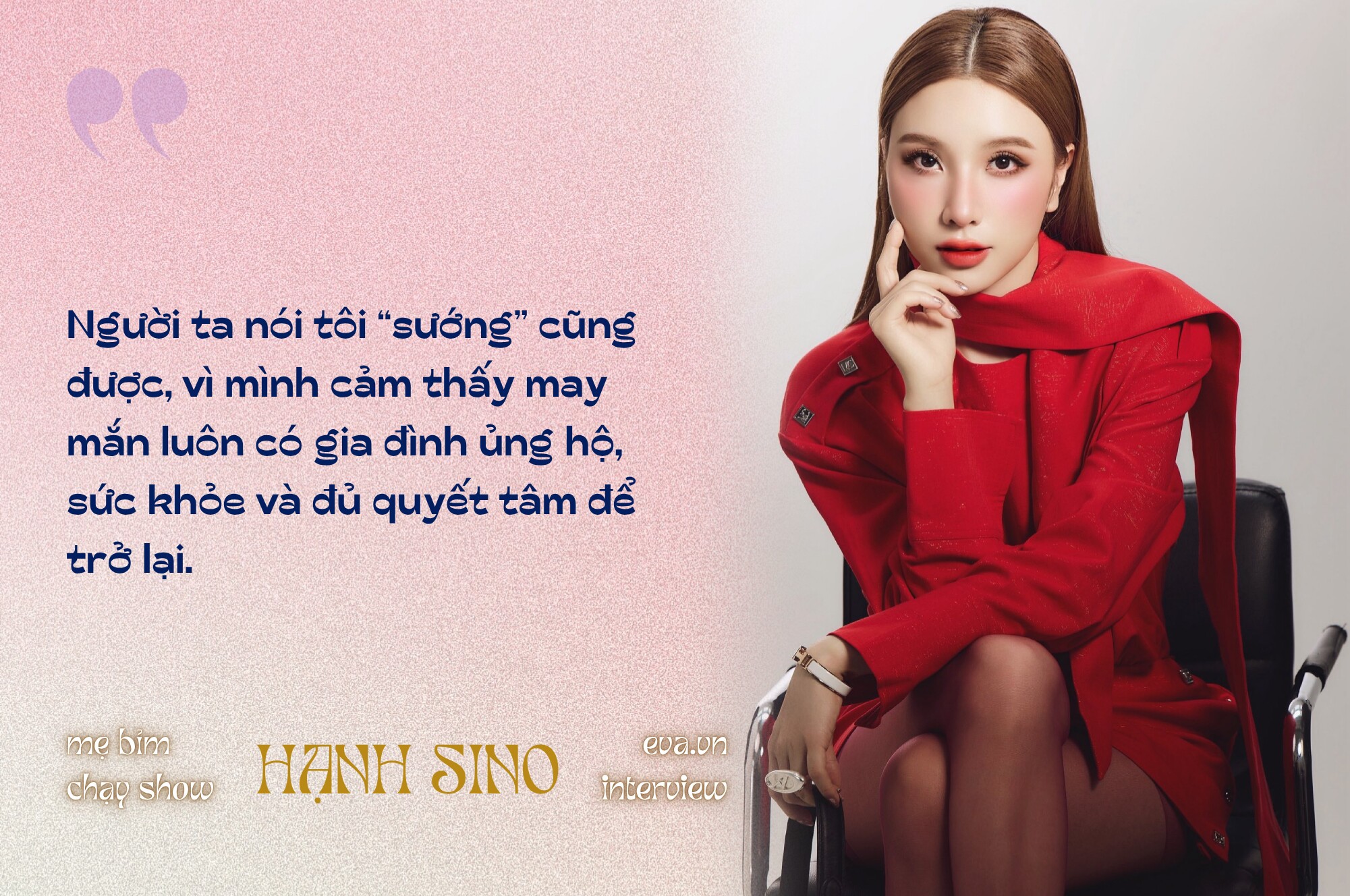 Ca sĩ Hạnh Sino: amp;#34;May mắn nào cũng đi kèm với nỗ lực, không ai tự dưng mà amp;#39;sướngamp;#39; cả đâuamp;#34; - 6