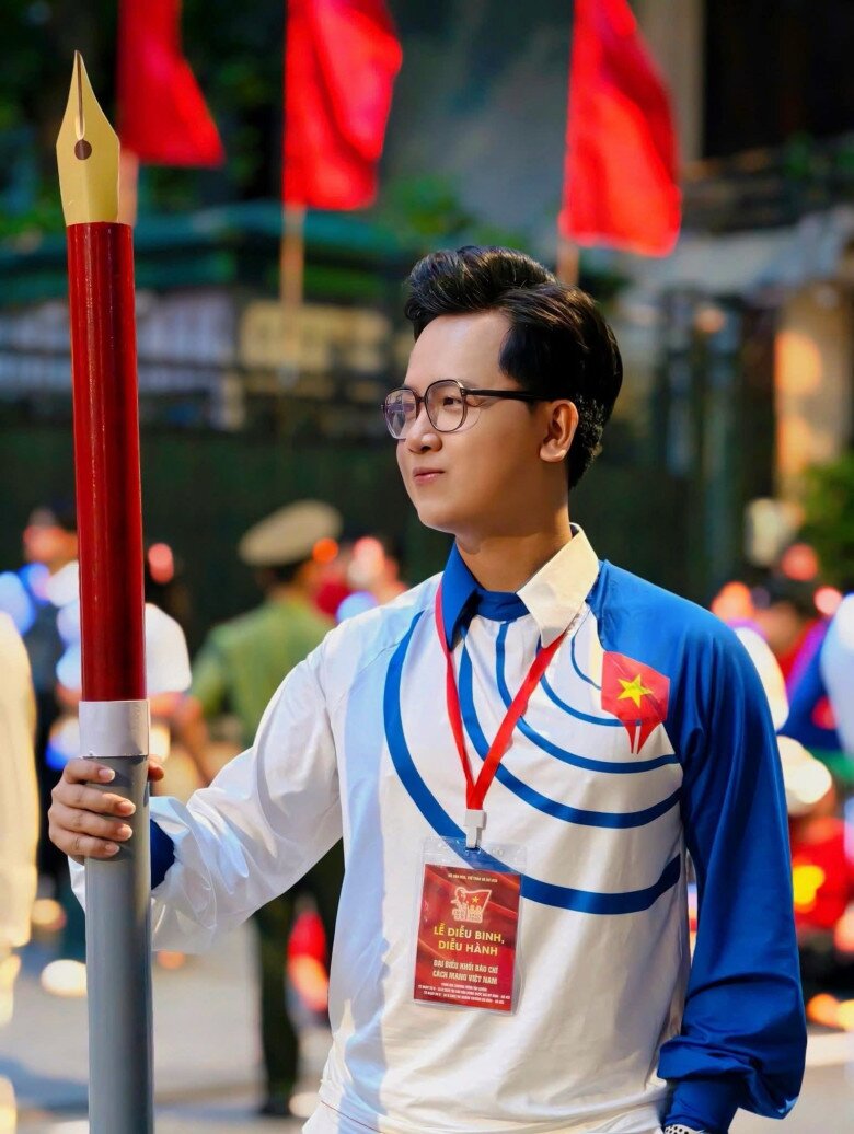 BTV Hữu Trí tự hào khi sau này kể cho con cháu nghe rằng anh đã từng diễu hành qua Quảng trường Ba Đình.
