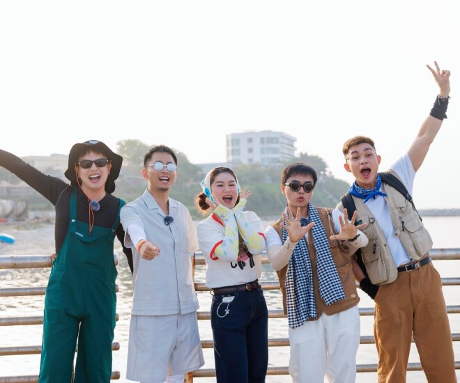 Dàn cast đến với vùng đấy Sa Huỳnh (Quảng Ngãi).