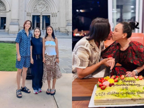 Chồng giáo sư bị nói "kỳ" khi mặc đồ ngủ đi chơi ở trời Tây, Việt Hương lên tiếng đáp trả