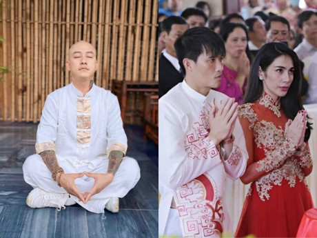 Sao Việt quy y: Tuấn Hưng mong mẹ bình an giữa bạo bệnh, Công Vinh nương nhờ cửa Phật ngay trong đám cưới với Thủy Tiên