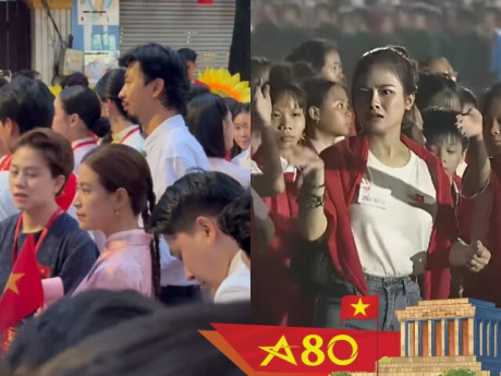 Dàn sao diễu hành sơ duyệt A80: Đen Vâu e thẹn đứng cạnh Hoàng Thùy Linh, Dương Hoàng Yến đi lạc vào khối Thiếu nhi