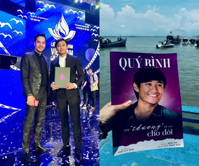 Đoàn Minh Tài đến Cần Giờ tham gia lễ thủy táng của cố NSƯT Quý Bình.