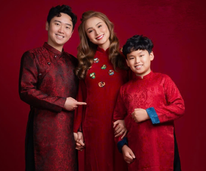 Hoa hậu Diễm Hương mang thai con chung với chồng Việt kiều.
