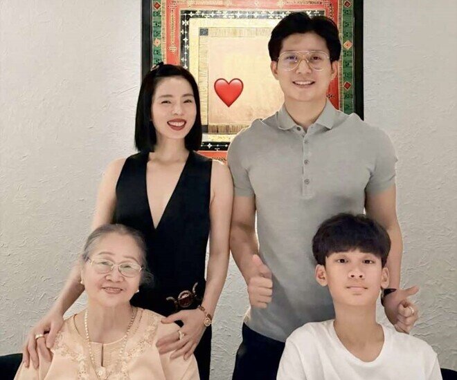 Gia đình của Lệ Quyên thân thiết với Lâm Bảo Châu.