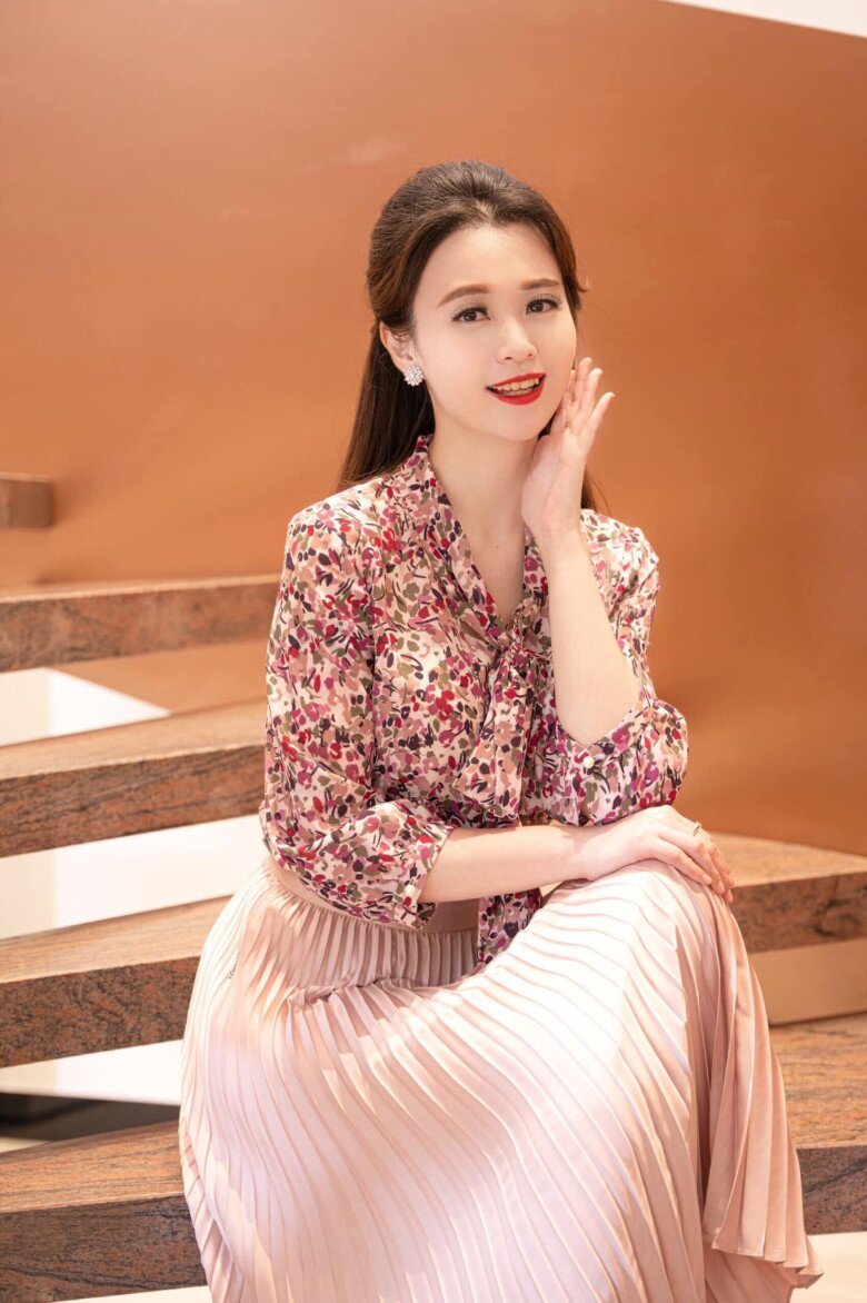 Nữ BTV thoải mái làm việc, được gia đình cảm thông.