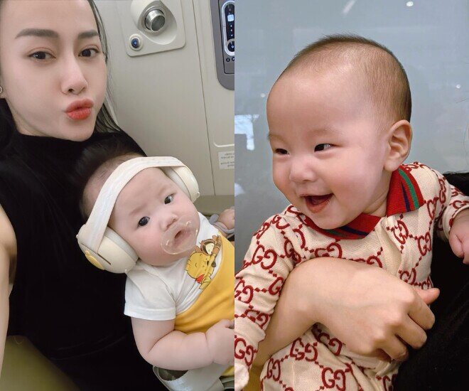 Mẹ bỉm vbiz địu theo con chạy show phương oanh cùng cặp song sinh bay hạng thương gia võ hoàng yến sắp có truyền nhân - 2