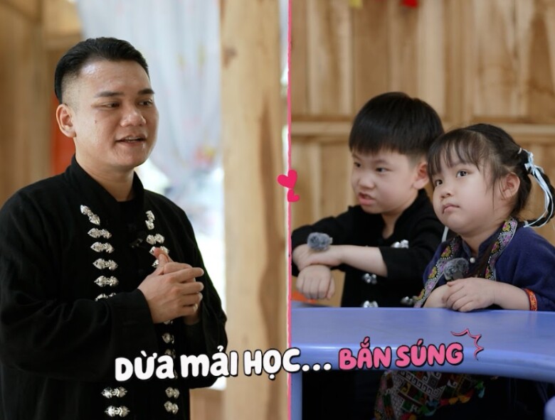 Nam ca sĩ thấu hiểu và cảm thông với tính cách của con để có biện pháp giáo dục phù hợp.