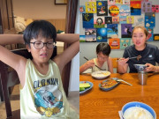 Mẹ đơn thân đông con nhất Vbiz bất lực cảnh quý tử khóc đòi về với bố ruột, nói: Làm gì có ba mà qua