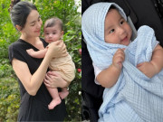 Giải trí - MC Mai Ngọc bị tràn dịch khớp gối sau sinh, gồng gánh khi bế con trai đầu lòng