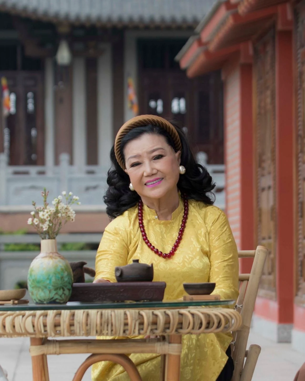 Nữ nghệ sĩ có nhiều cống hiến cho nền nghệ thuật nước nhà.