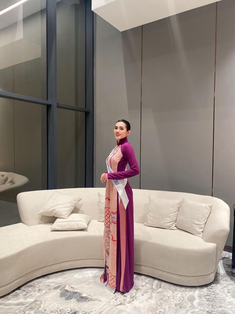 Hạ sĩ Bùi Phương Ngọc từng tham gia chinh chiến ở các đấu trường sắc đẹp trong nước.