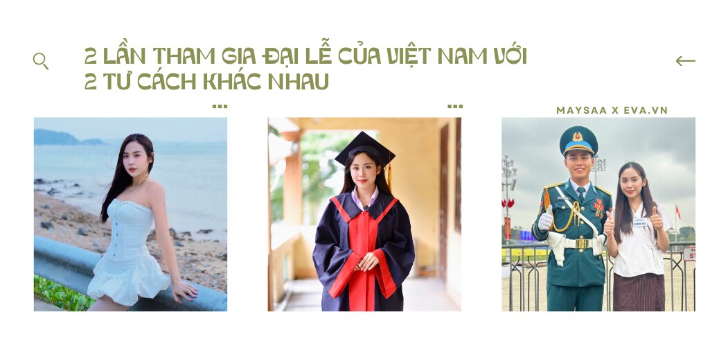 Nữ phóng viên người Lào tác nghiệp lễ diễu binh A80: amp;#34;Ở Việt Nam tôi tìm thấy sự gần gũi, tình cảm gắn bó như gia đìnhamp;#34; - 1