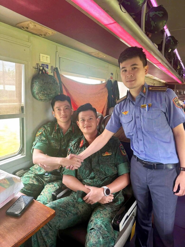 Thượng úy Nguyễn Trung An và Thượng úy Lê Hoàng Hiệp là đồng đội, cùng thực hiện nhiệm vụ A50, A80.