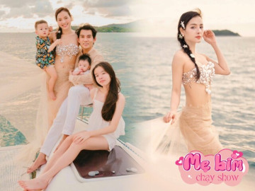 Phương Trinh Jolie: Khi không có vú em, mẹ chồng phụ chăm cháu buổi tối để tôi được ngủ thẳng giấc