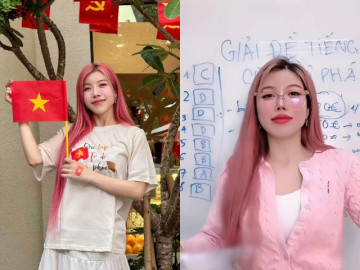 Mỹ nhân Việt giải đề thi tốt nghiệp THPT tiếng Pháp đúng 100%: Có bố là Giáo sư, U40 chưa chồng, để tóc "thanh long"