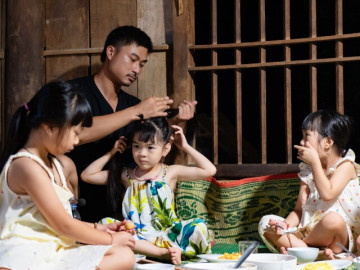 Bố ơi mình đi đâu thế tập 11: Giang hồ màn ảnh Duy Hưng xúc động khi được 4 bé gái gọi là bố