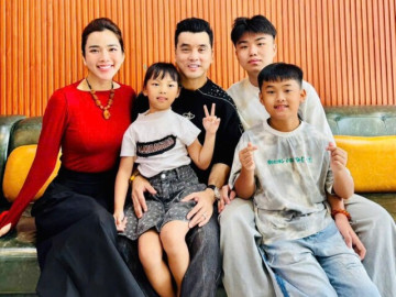 Ưng Hoàng Phúc bồi hồi tiễn con riêng của vợ đi Mỹ định cư, hé lộ ngành học của quý tử ở trời Tây