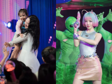 "Em xinh say hi" tập 10: Bảo Anh xúc động đưa con gái lên sân khấu, đội Bích Phương "thua trắng"