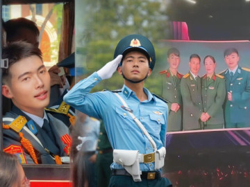 Thượng úy xuất hiện tại concert VTV: Nhà 3 đời làm quân nhân, hút triệu view với khoảnh khắc lưu luyến sau diễu binh ở TP.HCM