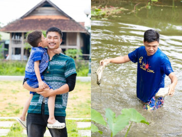 Bố ơi mình đi đâu thế? tập 13: Trung Ruồi gặp nạn, Duy Hưng dịu dàng dạy quý tử vượt qua nỗi sợ