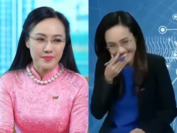 BTV Hoài Anh nghẹn ngào khi nhắc về bản tin Thời sự 19h, nhớ sự cố rớt bông tai trên sóng trực tiếp