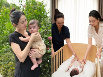 Mai Ngọc thuê bảo mẫu tiêu chuẩn cao cho con trai, thiếu gia nhí được giáo dục sớm theo phương pháp của hiện tượng Trung Quốc