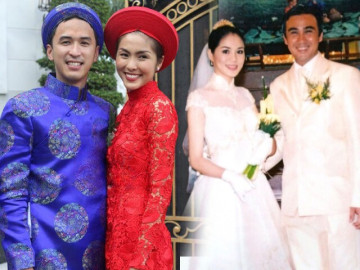 Ảnh cưới chục năm trước của sao Việt: Tăng Thanh Hà như không thêm tuổi, Quyền Linh siêu đẹp trai giờ 2 con xinh chuẩn hoa hậu